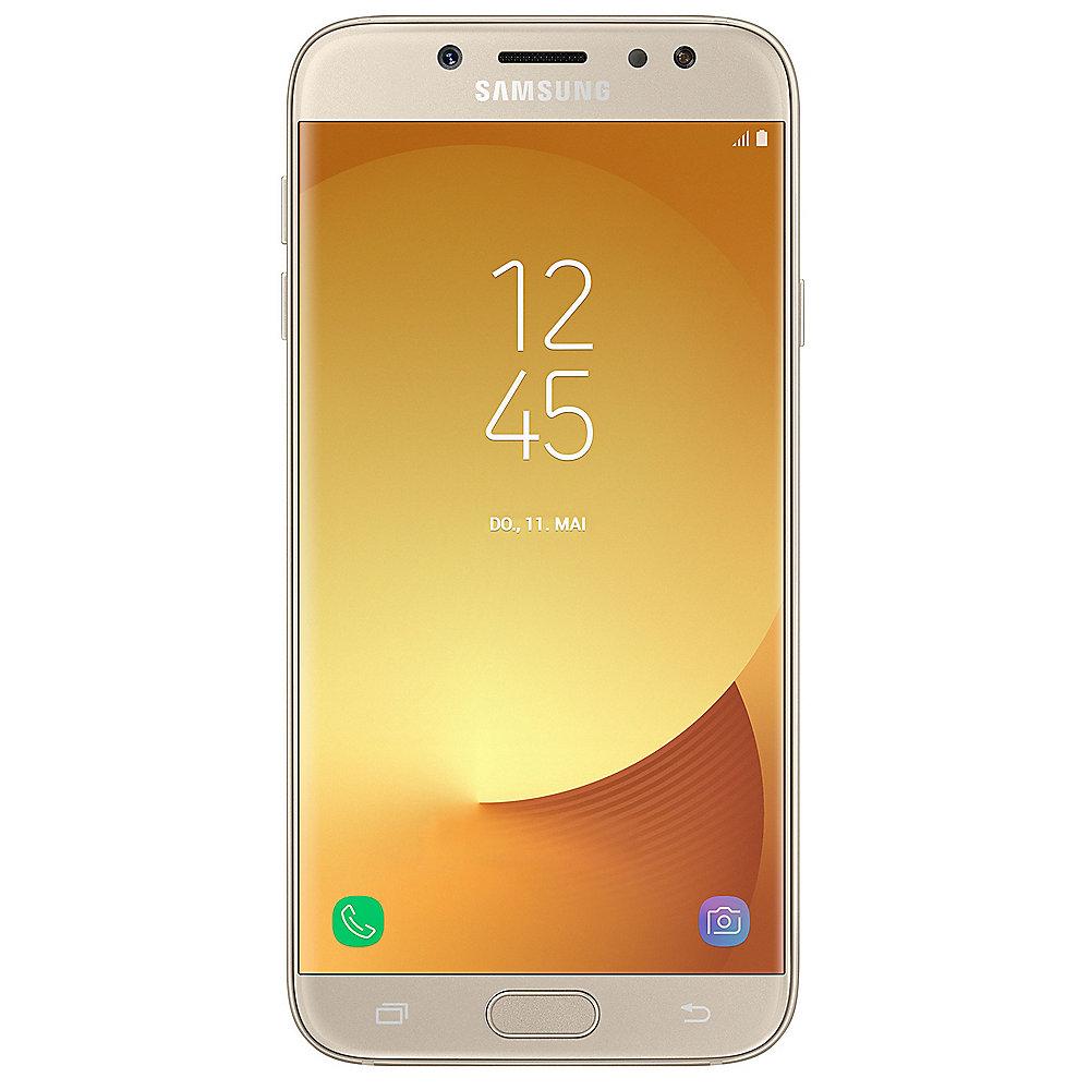 Samsung Galaxy J7 (2017) Duos J730FD gold Android 7.0 Smartphone, Samsung, Galaxy, J7, 2017, Duos, J730FD, gold, Android, 7.0, Smartphone