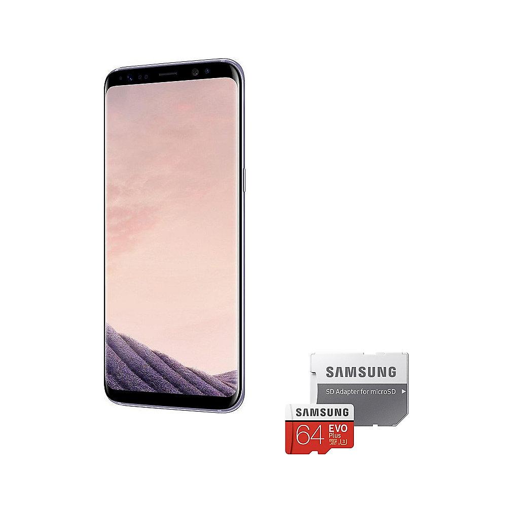 Samsung GALAXY S8 orchid grey 64GB Android Smartphone   Samsung EVO Plus 64GB, Samsung, GALAXY, S8, orchid, grey, 64GB, Android, Smartphone, , Samsung, EVO, Plus, 64GB