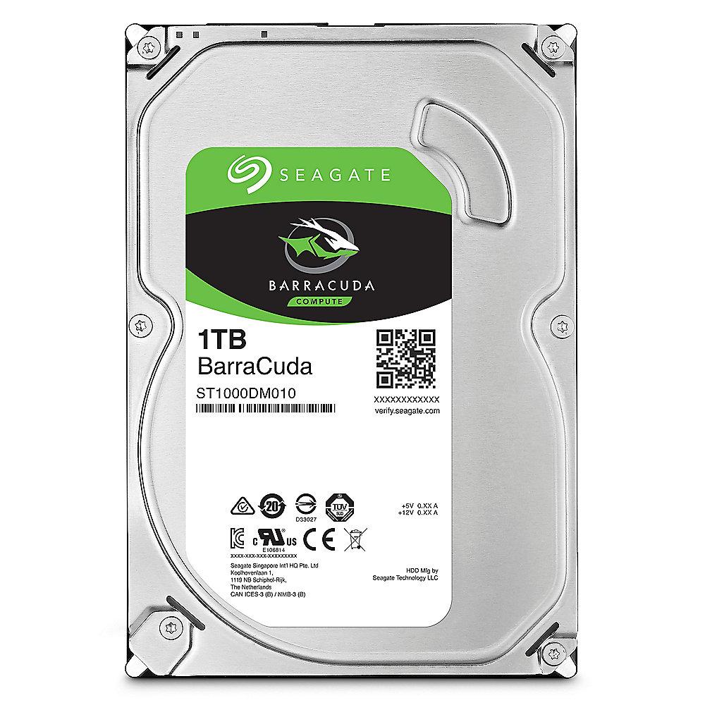 Seagate BarraCuda HDD ST1000DM010 - 1TB 64MB 3.5zoll SATA600, Seagate, BarraCuda, HDD, ST1000DM010, 1TB, 64MB, 3.5zoll, SATA600