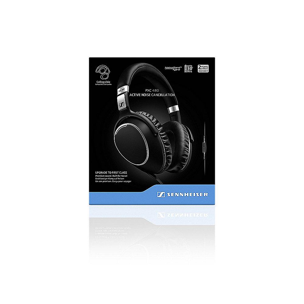 Sennheiser PXC 480 Over-Ear Kopfhörer mit Noise-Canceling, *Sennheiser, PXC, 480, Over-Ear, Kopfhörer, Noise-Canceling