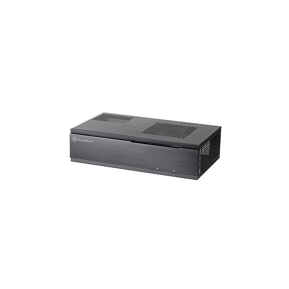 SilverStone Milo Slim HTPC Mini-ITX SST-ML06B USB3.0 Slot-in schwarz, SilverStone, Milo, Slim, HTPC, Mini-ITX, SST-ML06B, USB3.0, Slot-in, schwarz