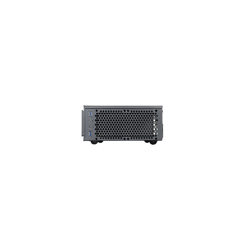 SilverStone Milo Slim HTPC Mini-ITX SST-ML06B USB3.0 Slot-in schwarz