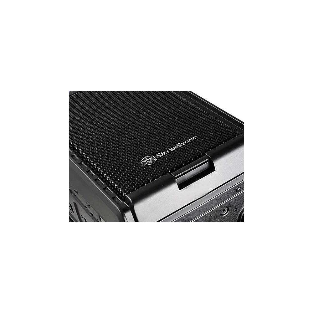 SilverStone Precision Series SST-PS08B USB 3.0 Mini-Tower schwarz, SilverStone, Precision, Series, SST-PS08B, USB, 3.0, Mini-Tower, schwarz