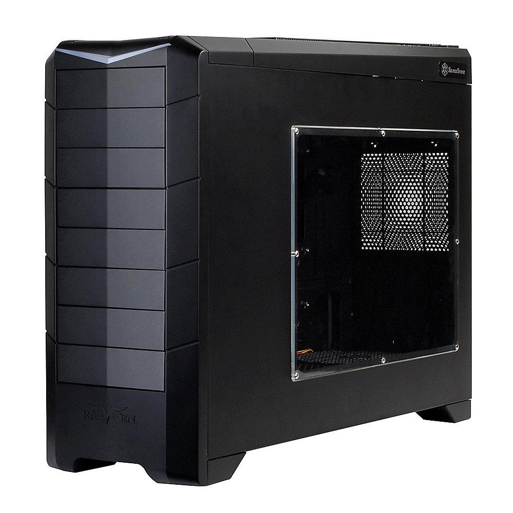 SilverStone Raven Tower ATX SST-RV02B-EW USB3.0 schwarz mit Seitenfenster o. NT, SilverStone, Raven, Tower, ATX, SST-RV02B-EW, USB3.0, schwarz, Seitenfenster, o., NT