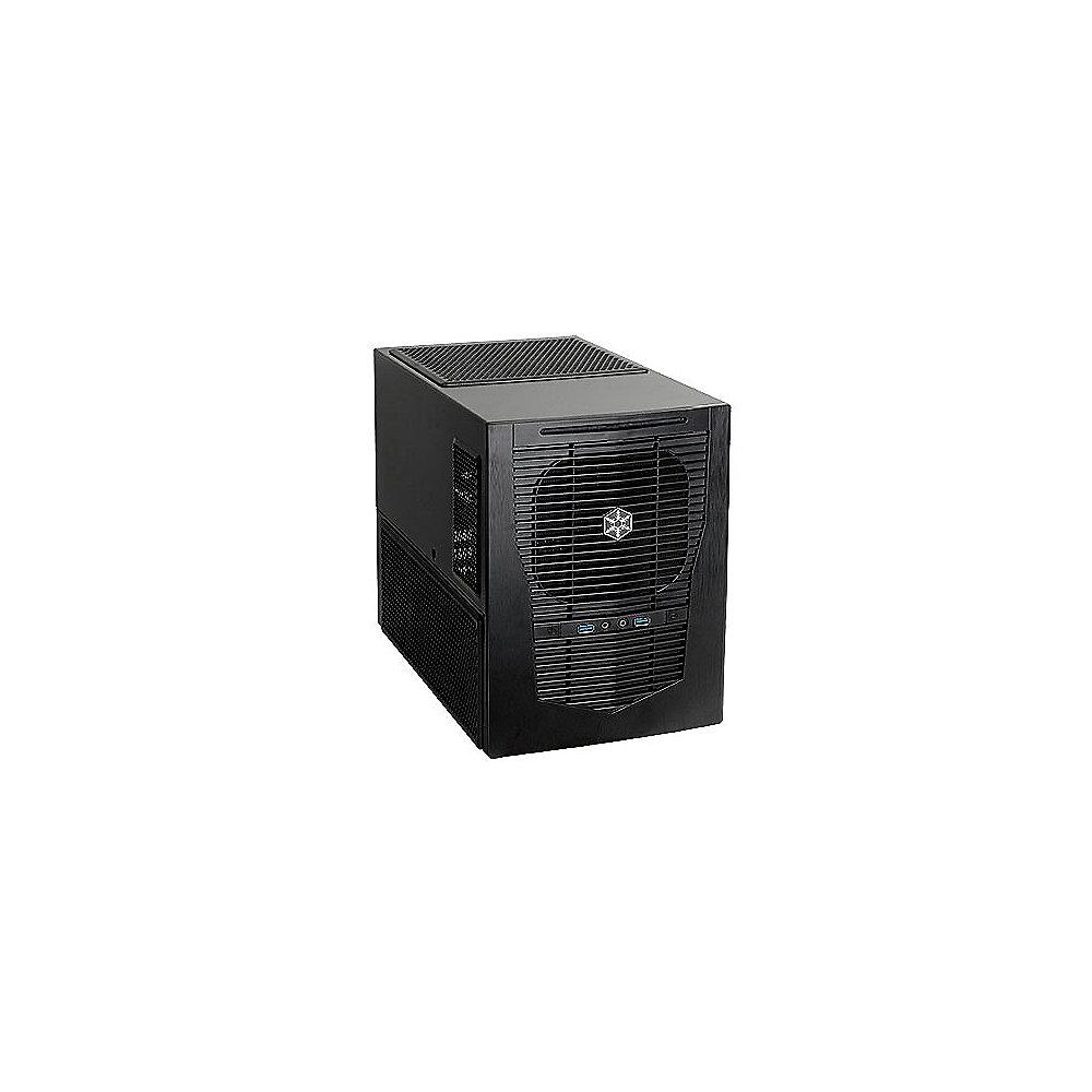 SilverStone Sugo SFF Mini Gehäuse ITX SST-SG09B USB 3.0 schwarz, SilverStone, Sugo, SFF, Mini, Gehäuse, ITX, SST-SG09B, USB, 3.0, schwarz