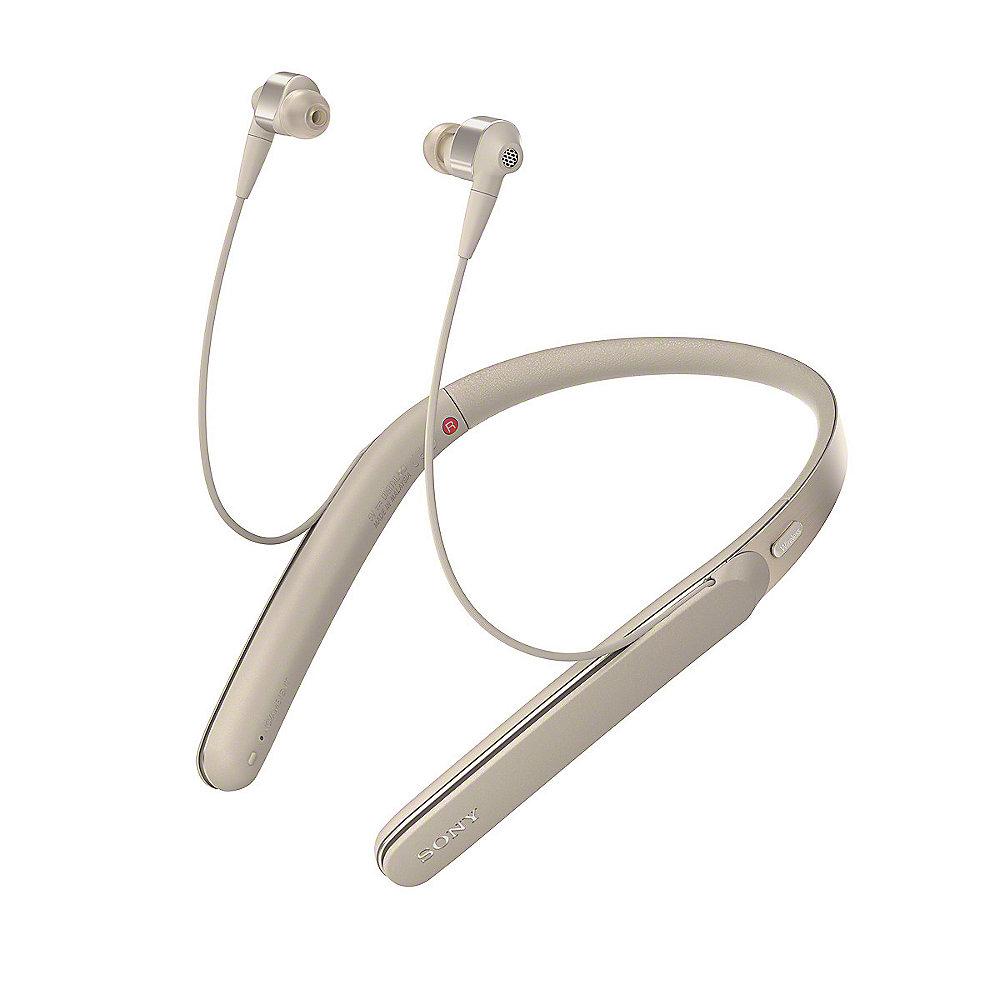 Sony WI-1000X High-Resolution In-Ear Bluetooth Kopfhörer Noise Cancelling gold