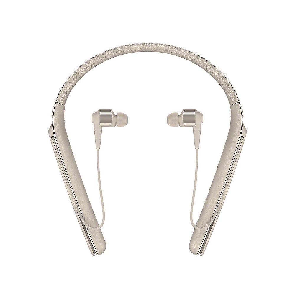 Sony WI-1000X High-Resolution In-Ear Bluetooth Kopfhörer Noise Cancelling gold