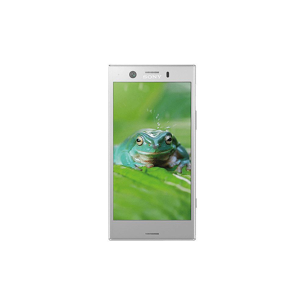 Sony Xperia XZ1 compact white silver Android 8 Smartphone, Sony, Xperia, XZ1, compact, white, silver, Android, 8, Smartphone