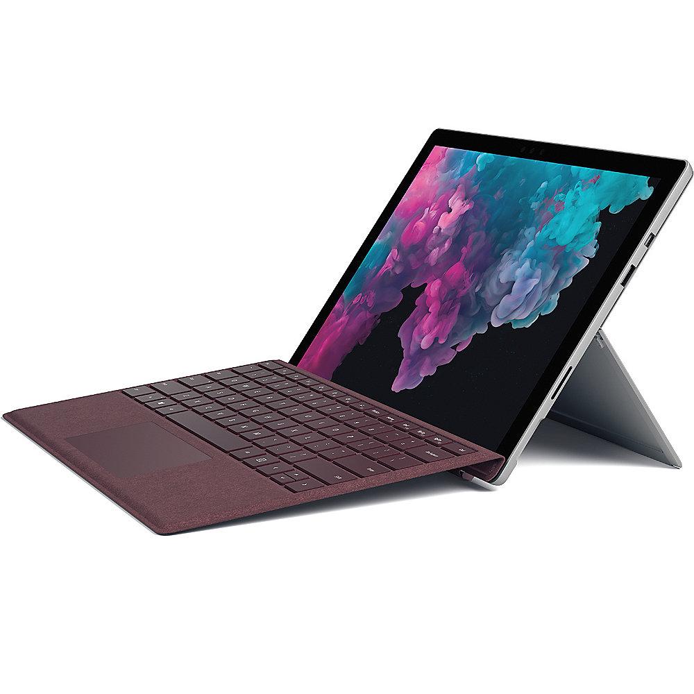 Surface Pro 6 12,3" QHD Platin i5 8GB/256GB SSD Win10 KJT-00003   TC Rot