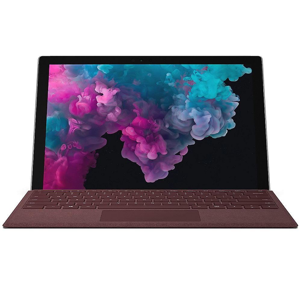 Surface Pro 6 12,3" QHD Platin i5 8GB/256GB SSD Win10 KJT-00003   TC Rot