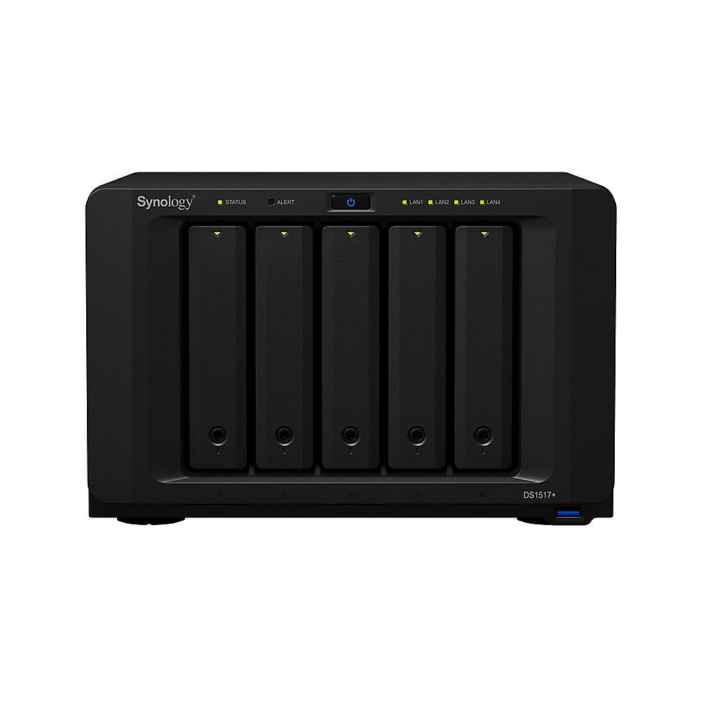 Synology Diskstation DS1517 -2G NAS System 5-Bay, Synology, Diskstation, DS1517, -2G, NAS, System, 5-Bay