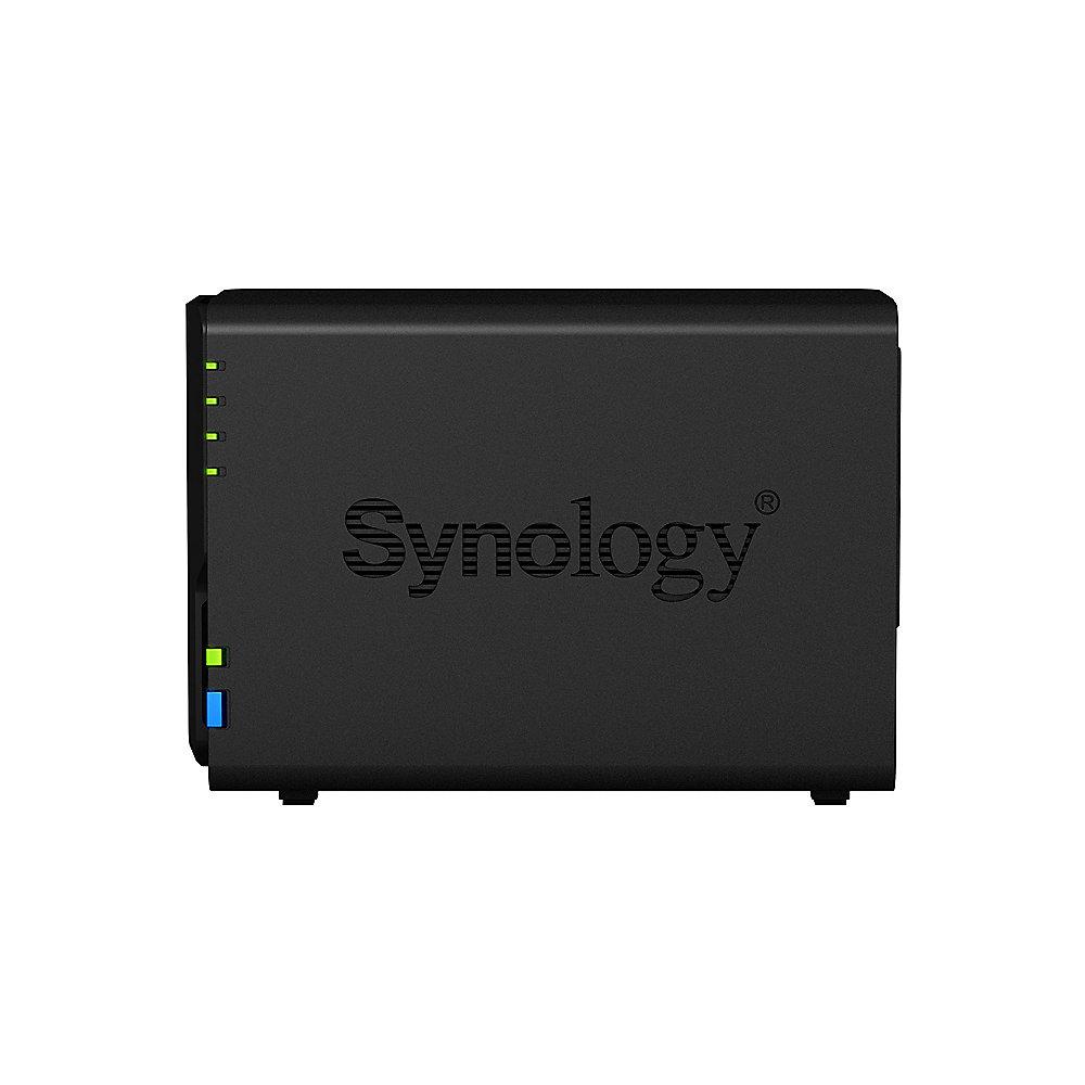 Synology Diskstation DS218  NAS 2-Bay 20TB inkl. 2x 10TB WD RED WD100EFAX