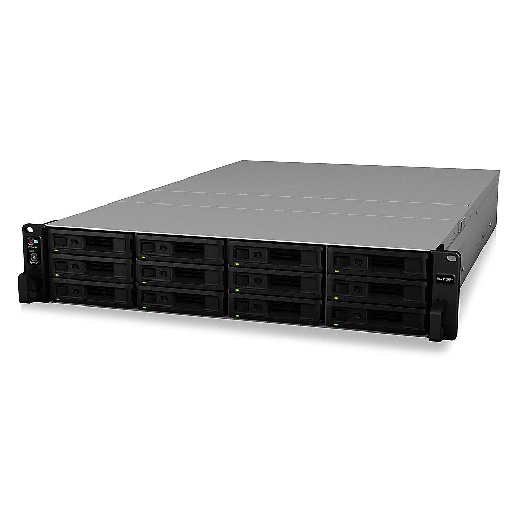 Synology Rackstation RS2418RP  NAS System 12-Bay - 5 Jahre Garantie, Synology, Rackstation, RS2418RP, NAS, System, 12-Bay, 5, Jahre, Garantie