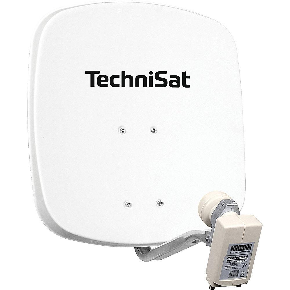 TechniSat DigiDish 45 weiß mit Universal Twin-LNB, TechniSat, DigiDish, 45, weiß, Universal, Twin-LNB