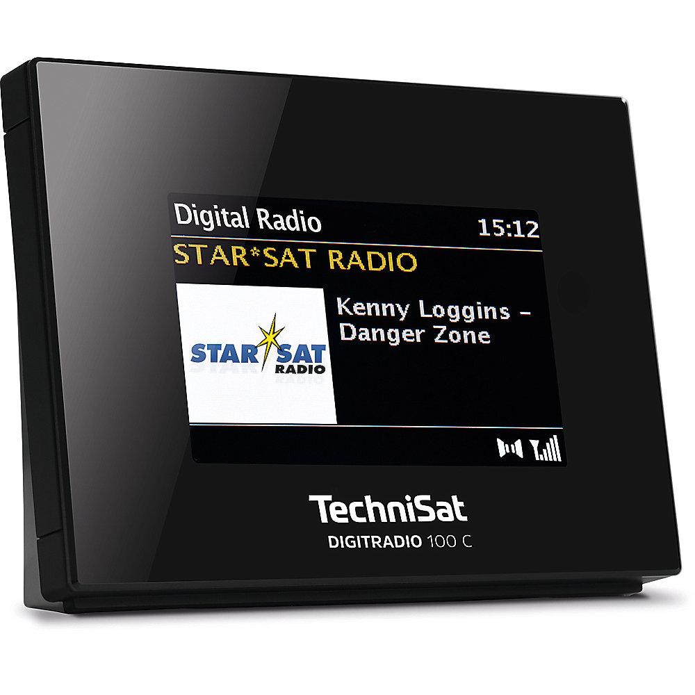 TechniSat DIGITRADIO 100C, schwarz, UKW/DAB  Radio-Empfänger Bluetooth, TechniSat, DIGITRADIO, 100C, schwarz, UKW/DAB, Radio-Empfänger, Bluetooth