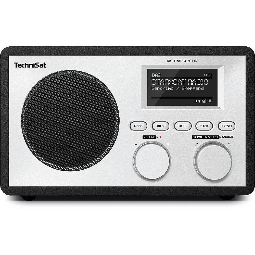 TechniSat DIGITRADIO 301 IR, schwarz, DAB /UKW/Internet-Radio, TechniSat, DIGITRADIO, 301, IR, schwarz, DAB, /UKW/Internet-Radio