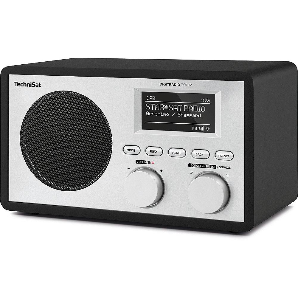 TechniSat DIGITRADIO 301 IR, schwarz, DAB /UKW/Internet-Radio, TechniSat, DIGITRADIO, 301, IR, schwarz, DAB, /UKW/Internet-Radio