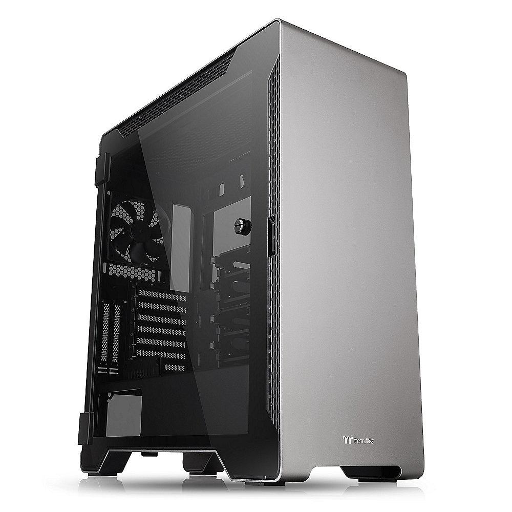 Thermaltake A500 Midi-Tower ATX Gehäuse space grau Sichtfenster ohne Netzteil, Thermaltake, A500, Midi-Tower, ATX, Gehäuse, space, grau, Sichtfenster, ohne, Netzteil