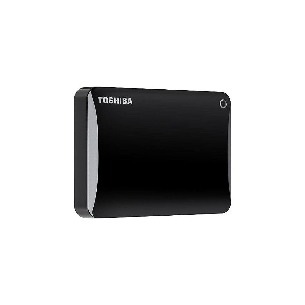 Toshiba Canvio Connect II USB3.0 2TB 2.5Zoll schwarz, Toshiba, Canvio, Connect, II, USB3.0, 2TB, 2.5Zoll, schwarz