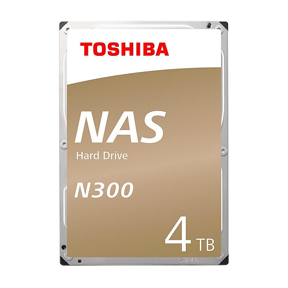 Toshiba N300 HDWQ140UZSVA 4TB 128MB 7.200rpm 3.5zoll SATA600 Bulk, Toshiba, N300, HDWQ140UZSVA, 4TB, 128MB, 7.200rpm, 3.5zoll, SATA600, Bulk