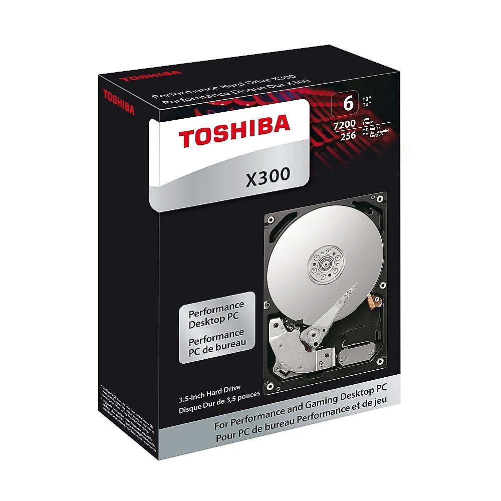 Toshiba X300 HDWE160EZSTA 6TB 128MB 7.200rpm SATA600