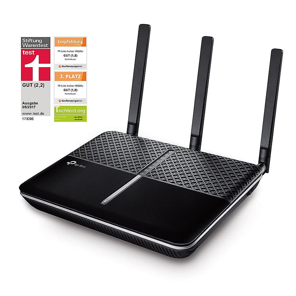 TP-LINK Archer VR600v AC1600 VoIP WLAN DSL Gigabit Router DECT