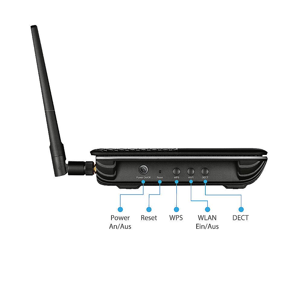 TP-LINK Archer VR600v AC1600 VoIP WLAN DSL Gigabit Router DECT