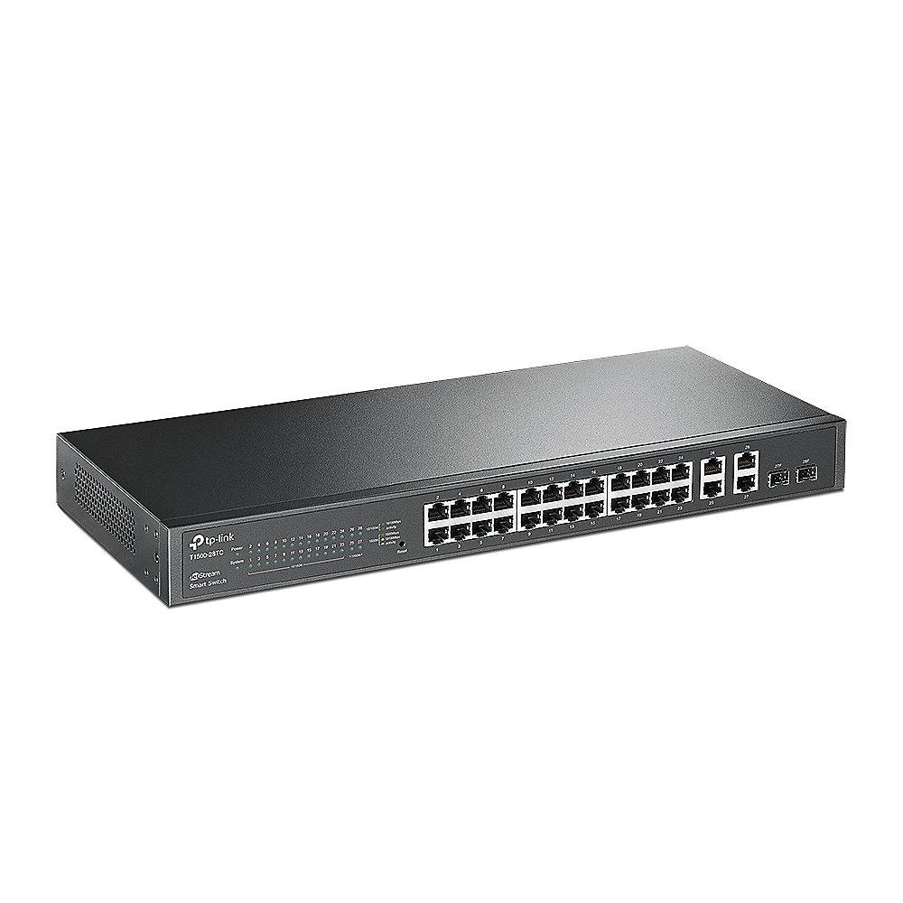 TP-LINK T1500-28TC(TL-SL2428) 24x Port Fast Ethernet Switch 4xGb LAN 2xCombo SFP