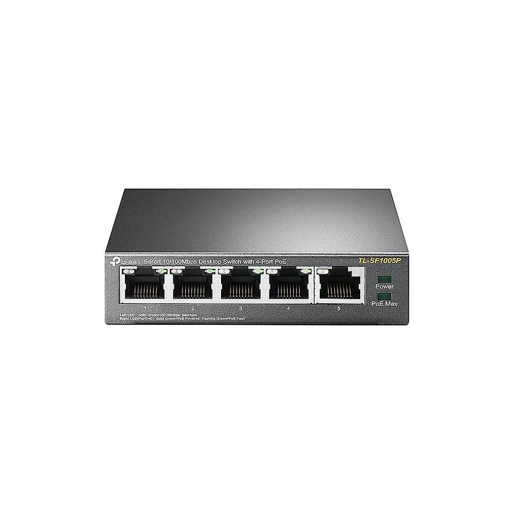 TP-LINK TL-SF1005P 5x Port Desktop Fast Ethernet Switch Unmanaged PoE, TP-LINK, TL-SF1005P, 5x, Port, Desktop, Fast, Ethernet, Switch, Unmanaged, PoE