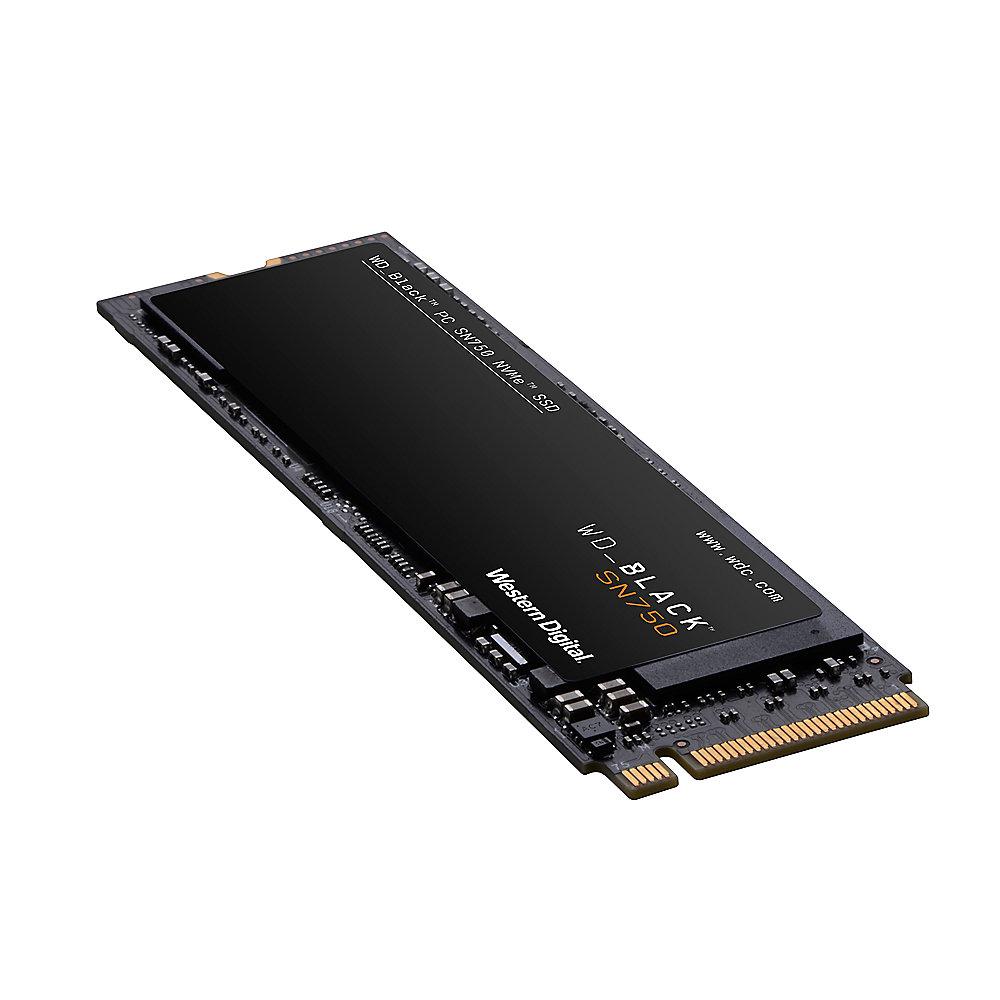 WD Black SN750 NVMe Gaming SSD 1 TB M.2 PCIe Gen3, WD, Black, SN750, NVMe, Gaming, SSD, 1, TB, M.2, PCIe, Gen3