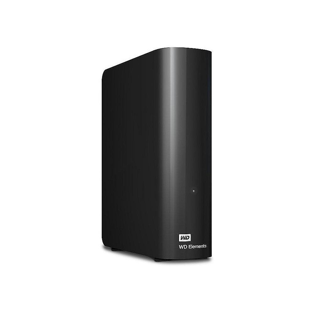 WD Elements Desktop USB3.0 Extern 6TB 3,5 Zoll Schwarz