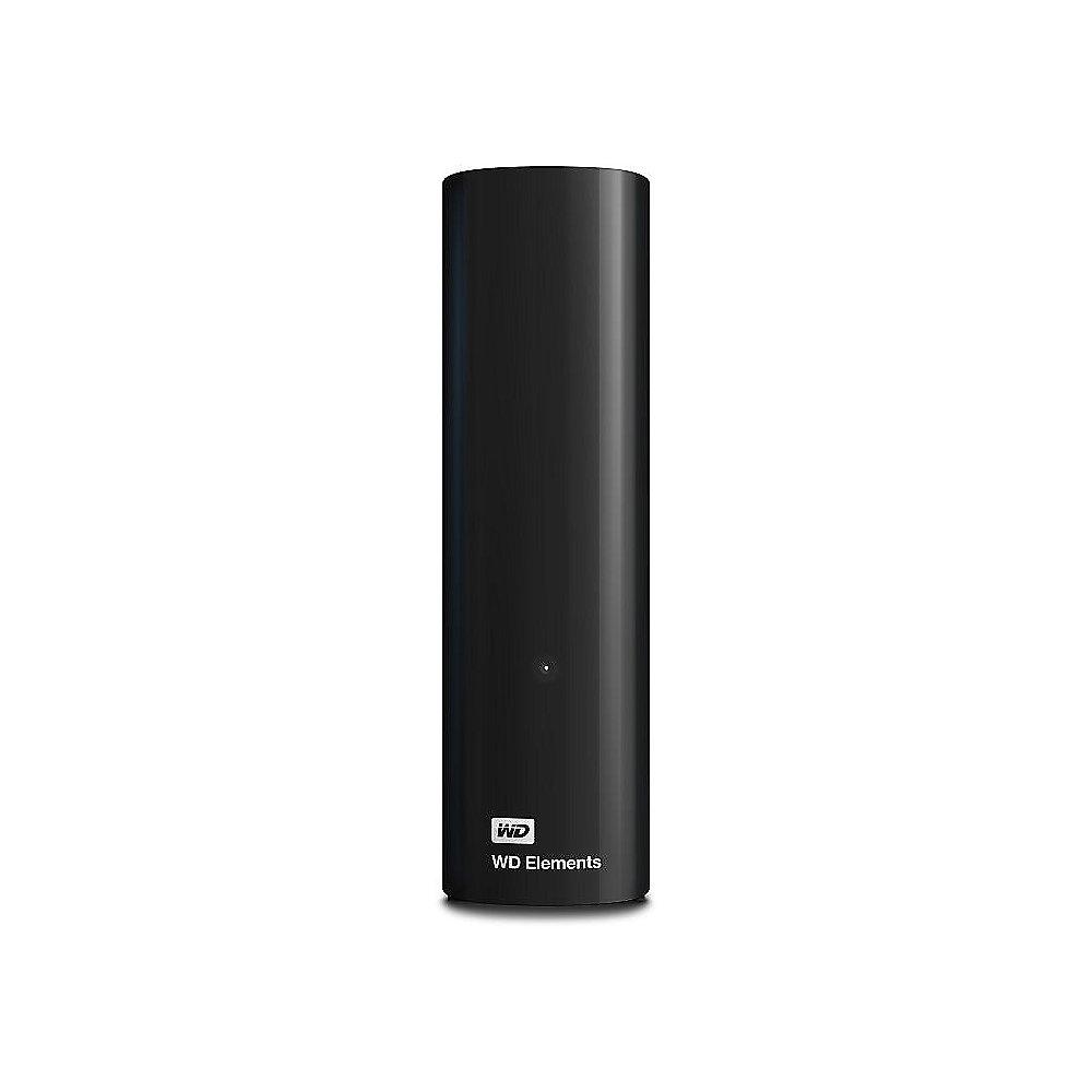 WD Elements Desktop USB3.0 Extern 6TB 3,5 Zoll Schwarz