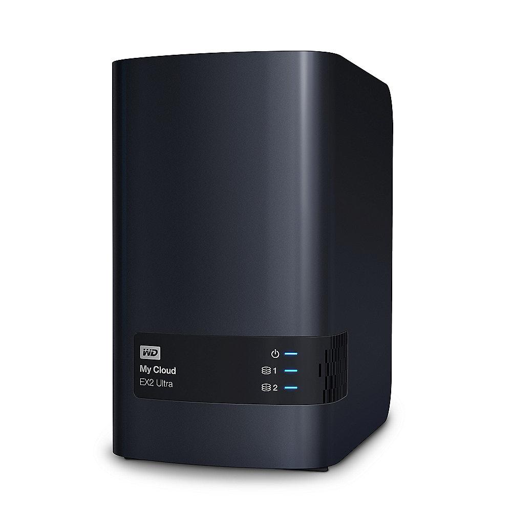 WD My Cloud EX2 Ultra NAS System 2-Bay 16TB (2x8TB) WDBVBZ0160JCH-EESN