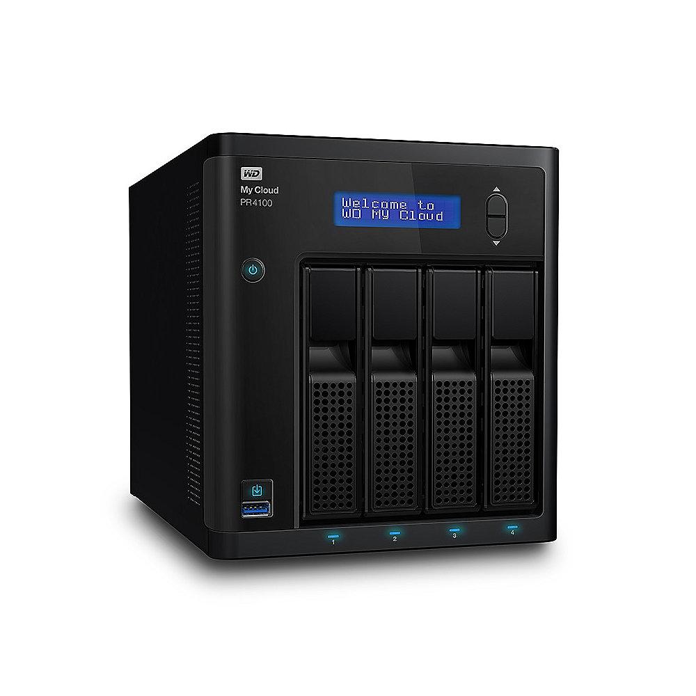 WD My Cloud Pro PR4100 NAS System 4-Bay Leergehäuse WDBNFA0000NBK-EESN, WD, My, Cloud, Pro, PR4100, NAS, System, 4-Bay, Leergehäuse, WDBNFA0000NBK-EESN