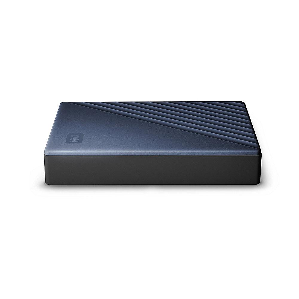 WD My Passport Ultra 4TB USB3.0 & USB-C 2.5zoll - Blau