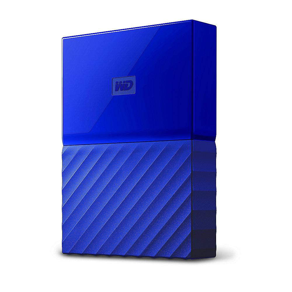 WD My Passport USB3.0 4TB 2.5zoll - Blau NEW, WD, My, Passport, USB3.0, 4TB, 2.5zoll, Blau, NEW