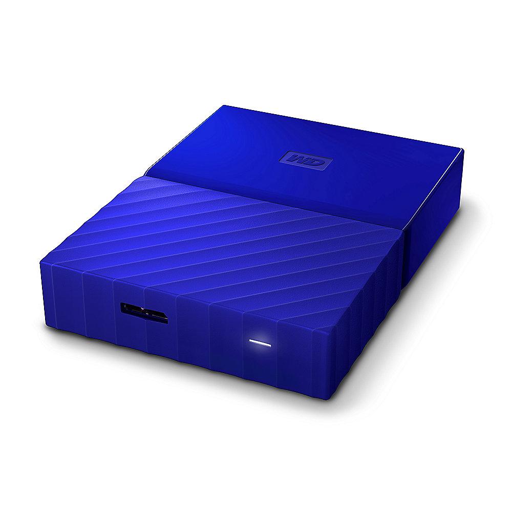 WD My Passport USB3.0 4TB 2.5zoll - Blau NEW