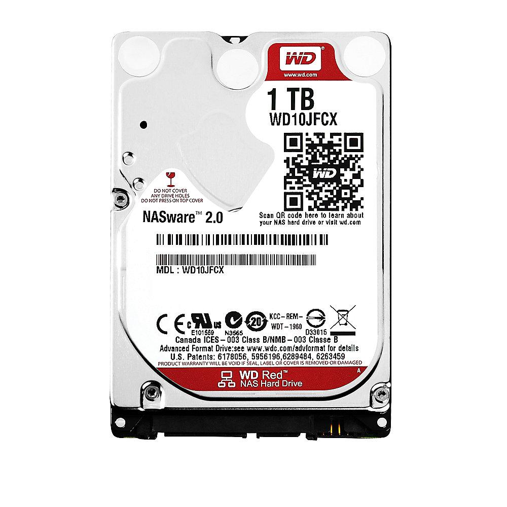 WD Red WD10JFCX - 1TB 5400rpm 16MB 2.5zoll - SATA600, WD, Red, WD10JFCX, 1TB, 5400rpm, 16MB, 2.5zoll, SATA600