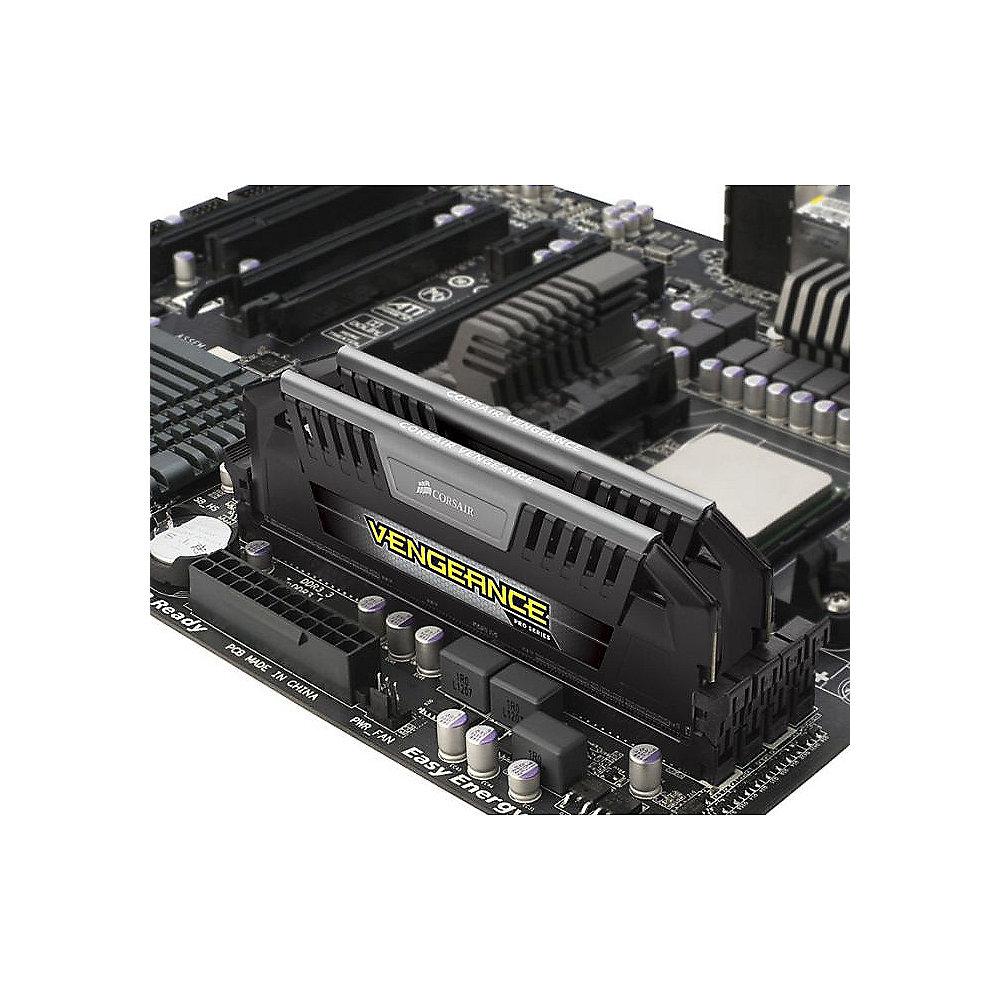 16GB (2x8GB) Corsair Vengeance Pro Silver DDR3-1600 CL9 RAM DIMM - Kit, 16GB, 2x8GB, Corsair, Vengeance, Pro, Silver, DDR3-1600, CL9, RAM, DIMM, Kit