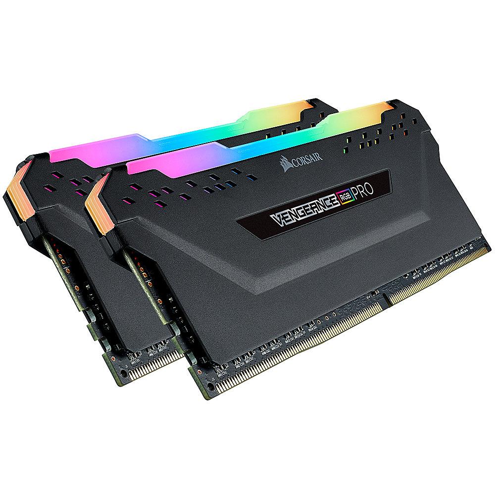 16GB (2x8GB) Corsair Vengeance RGB PRO DDR4-3200 RAM CL16 (16-18-18-36) Kit