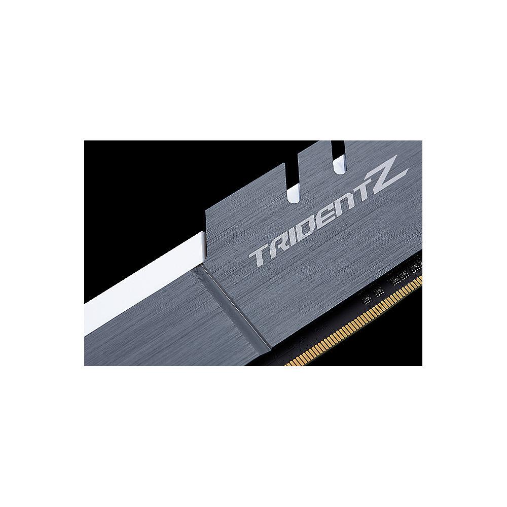 16GB (2x8GB) G.Skill Trident Z Silber/Weiss DDR4-4000 CL18 (18-19-19-39) RAM Kit