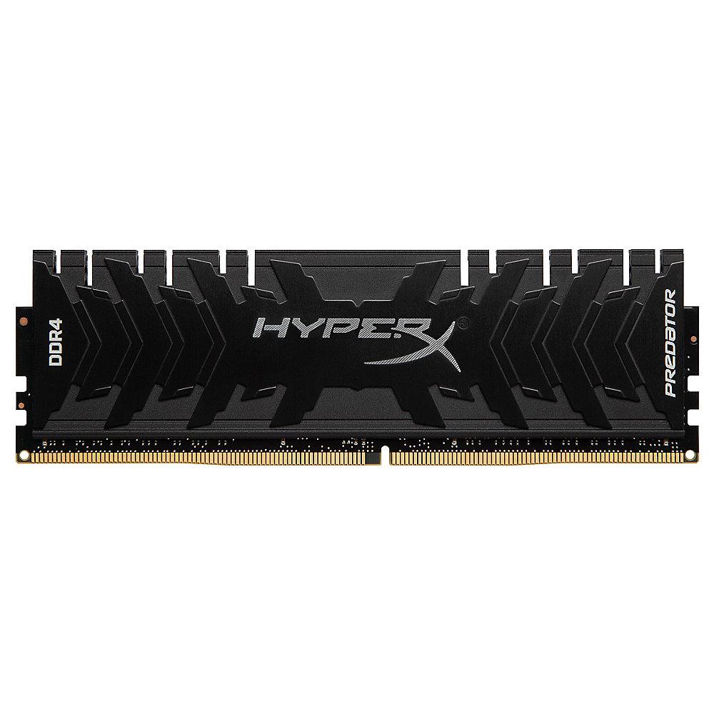 16GB (4x4GB) HyperX Predator DDR4-3200 CL16 RAM Speicher Kit, 16GB, 4x4GB, HyperX, Predator, DDR4-3200, CL16, RAM, Speicher, Kit