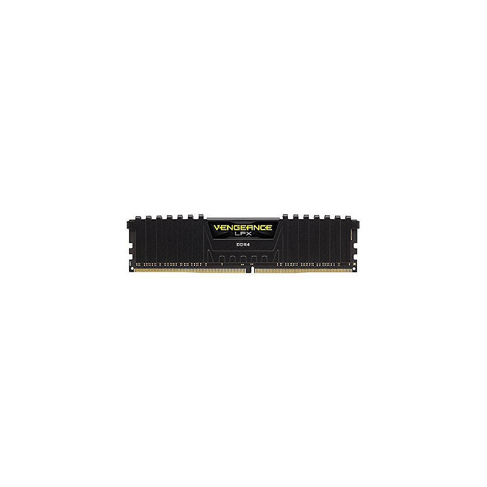4GB (1x4GB) Corsair Vengeance LPX Schwarz DDR4-2400MHz CL14 (CL14-16-16-31) RAM, 4GB, 1x4GB, Corsair, Vengeance, LPX, Schwarz, DDR4-2400MHz, CL14, CL14-16-16-31, RAM