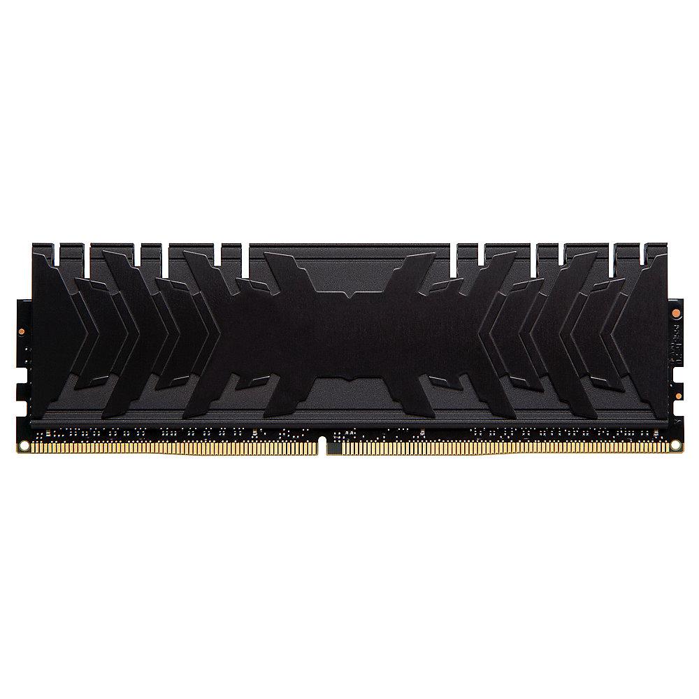 64GB (4x16GB) HyperX Predator DDR4-3000 CL15 RAM Speicher Kit, 64GB, 4x16GB, HyperX, Predator, DDR4-3000, CL15, RAM, Speicher, Kit