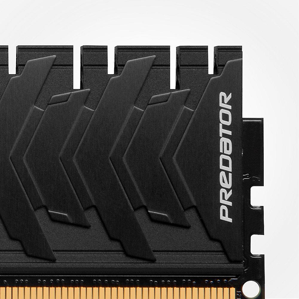 8GB (2x4GB) HyperX Predator DDR4-3200 CL16 RAM Speicher Kit, 8GB, 2x4GB, HyperX, Predator, DDR4-3200, CL16, RAM, Speicher, Kit