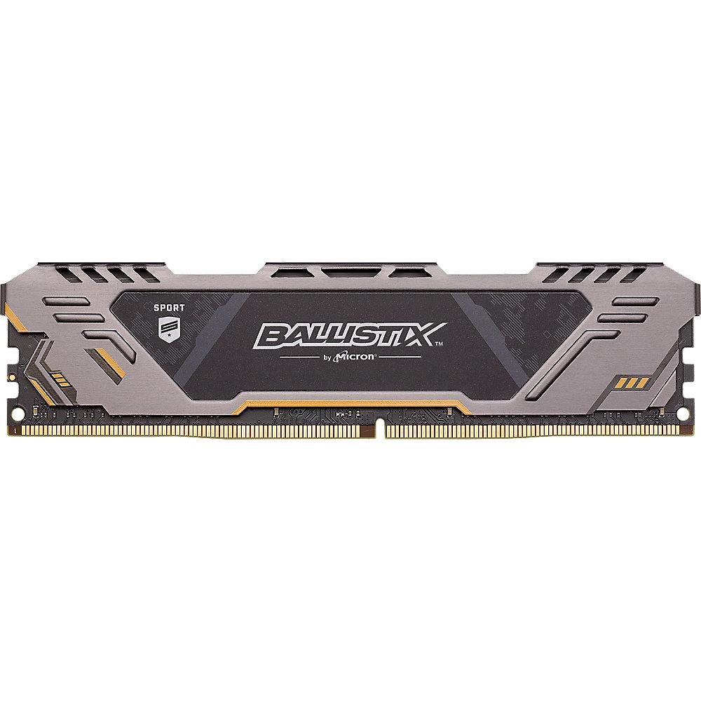 8GB Ballistix Sport AT DDR4-2666 CL16 (16-18-18) RAM Speicher