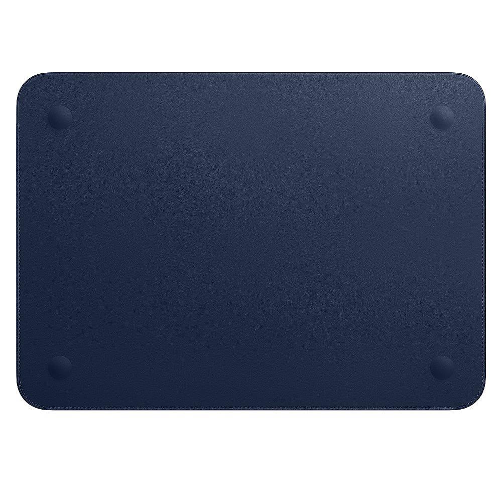 Apple 12" MacBook Lederhülle - Mitternachtsblau