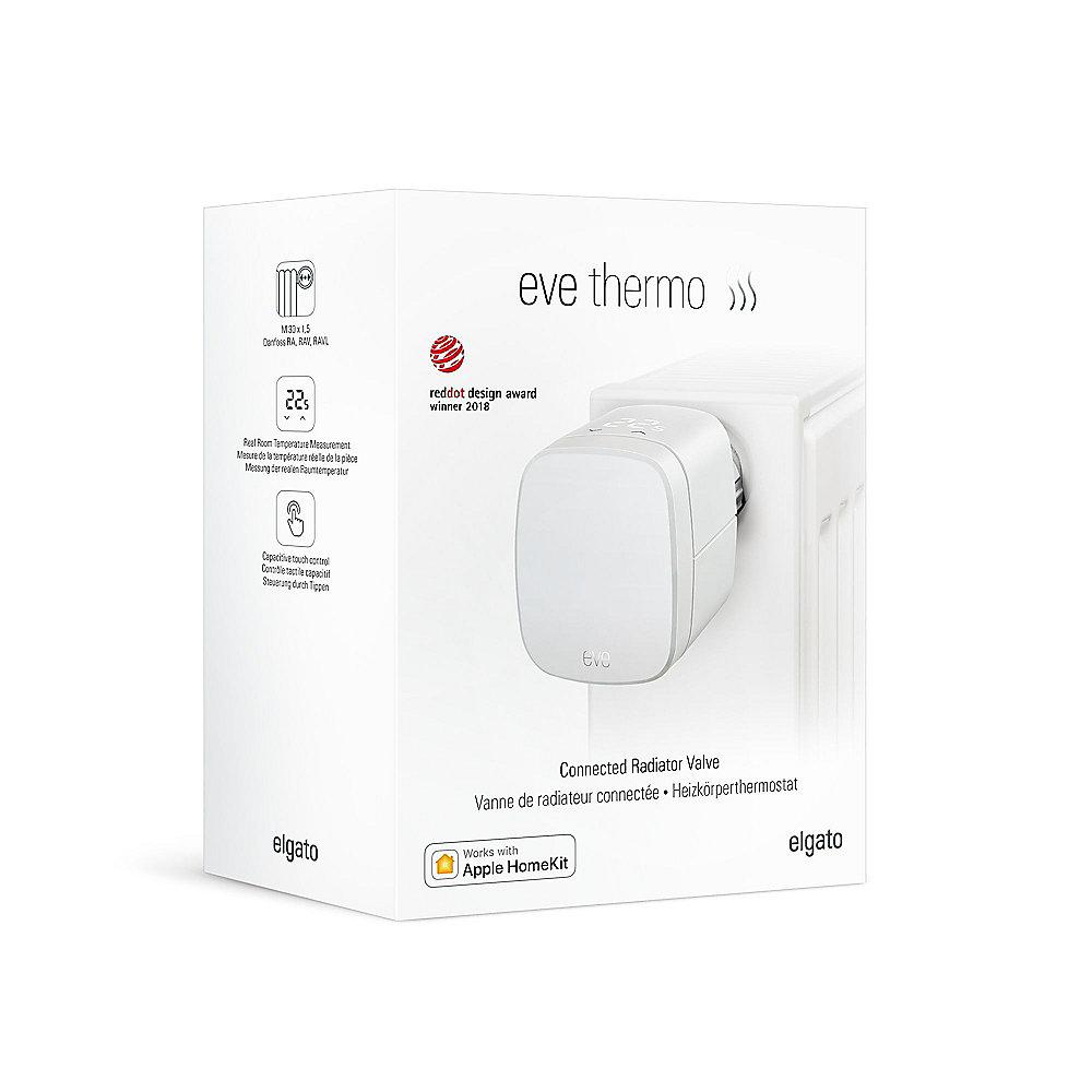 Apple HomeKit Energiesparset mit 2x Eve Door&Window & 2x Eve Thermo, Apple, HomeKit, Energiesparset, 2x, Eve, Door&Window, &, 2x, Eve, Thermo