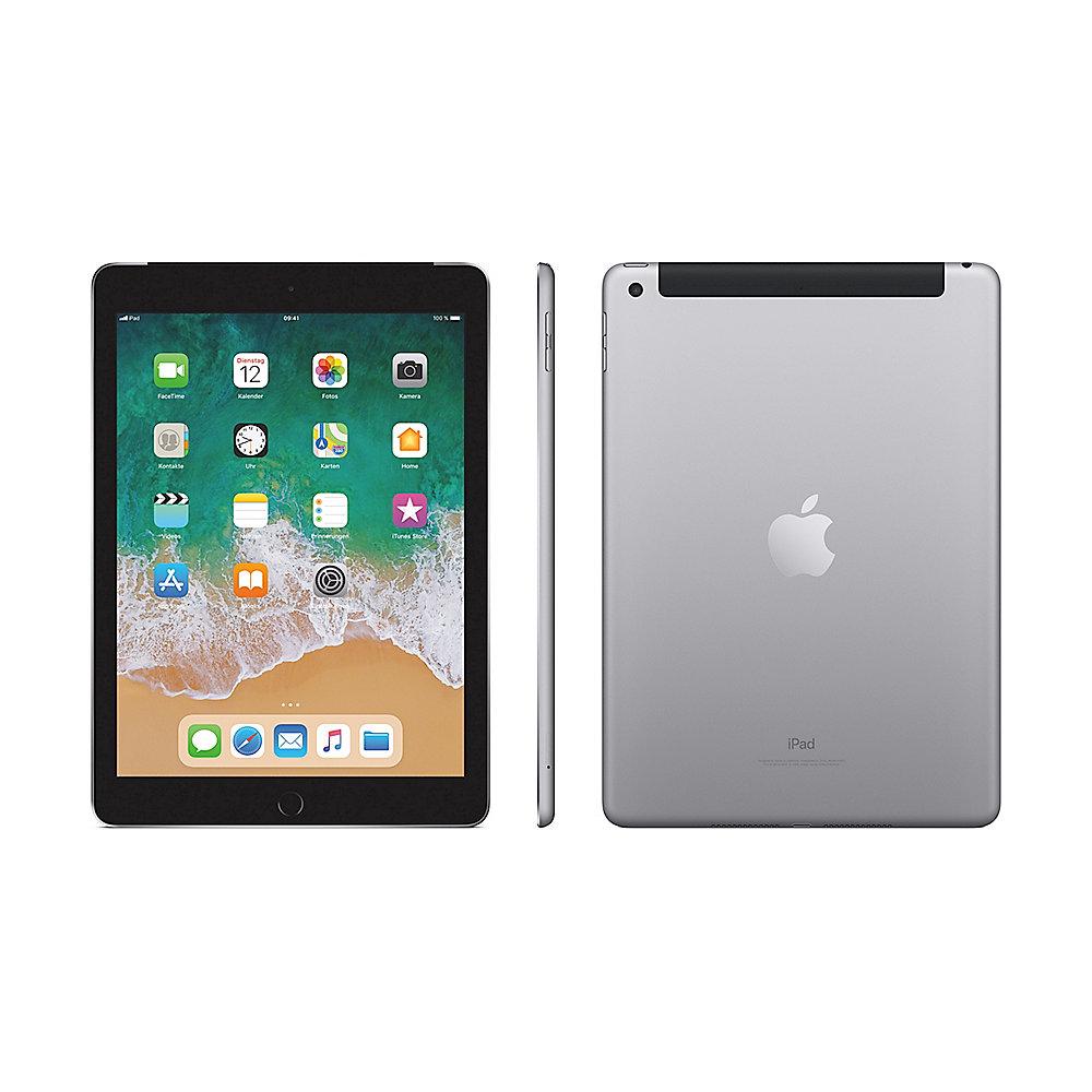 Apple iPad 9,7" 2018 Wi-Fi   Cellular 32 GB Spacegrau (MR6Y2FD/A)