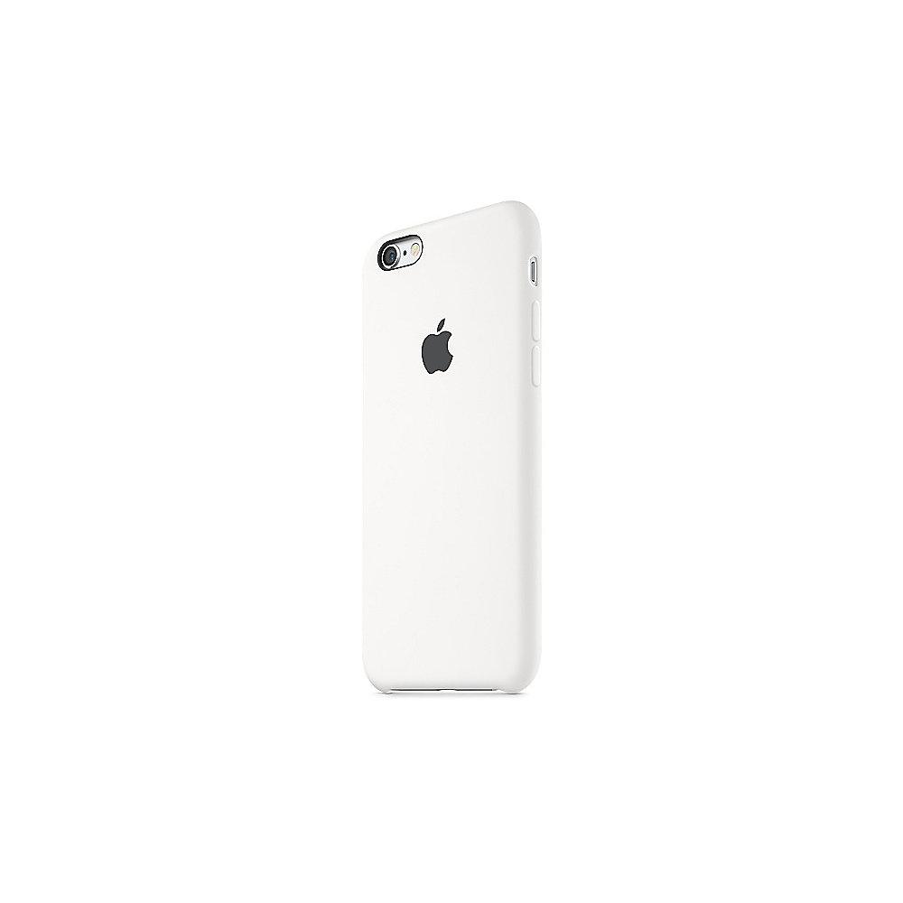 Apple Original iPhone 6s Silikon Case-Weiß